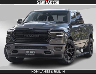 Dodge Ram Pick-Up LIMITED 5.7 V8 402PK | HUD | 4PL WHEELS | LUCHTVERING |OPEN UILAAT KLEP | BOM VOL | GRANITE CRYSTAL | DC |