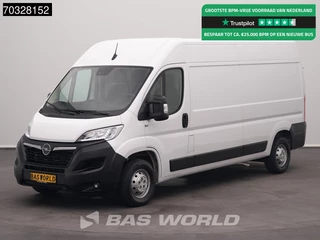 Opel Movano 140PK L3H2 LED Navi Airco Cruise Camera Parkeersensoren Euro6 L3 Airco Cruise control