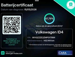 Volkswagen ID.4 Max 77 kWh 88% SOH Carplay|ACC|Camera|PDC V+A