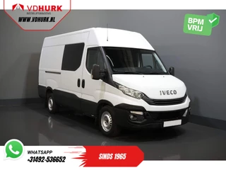 Iveco Daily 35S16V 2.3 L3H2 155 pk Aut. DC Dubbel Cabine EXPORT ONLY 3.5T trekverm./ Climate/ Cruise/ Camera/ Trekhaak
