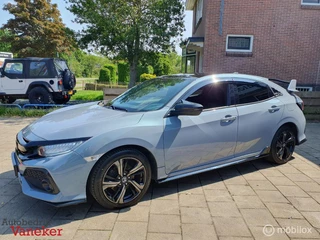 Honda Civic Honda Civic 1.5 i-VTEC Sport Plus|220PK|PANO|Carplay|Pearl grey - afbeelding nr 4