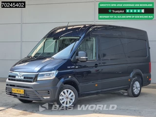 MAN TGE MAN TGE 3.180 Automaat L3H3 Starlight Blue LED Velgen Groot scherm Camera CarPlay 11m3 Airco Cruise control - afbeelding nr 1