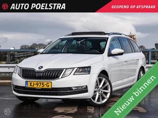 Škoda Octavia Combi 1.5 TSI 150 PK DSG Sport Panoramadak Sportstoelen Leder LED ACC Trekhaak Camera Apple Carplay Android Auto DAB Navigatie Stoelverwarming 18"