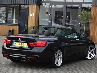 BMW 4 Serie BMW 4 Serie Cabrio 420i TwinTurbo / High Executive / M-sport / LED - afbeelding nr 4