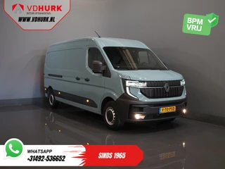 Renault Master 2.0 dCi 150 pk L3H2 270Gr.Deuren/ LED/ Carplay/ Camera/ 2.5t Trekverm./ Cruise/ PDC/ Airco