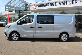 Renault Trafic Zeer luxe Renault Trafic dubbele cabine. Volautm. airco, navigatie, telefoonvoorb., metallic lak, LM wielen, schuifdeur li.+re., armsteunen li.+re voor, Isofix etc, etc - afbeelding nr 5