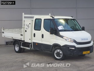 Iveco Daily Iveco Daily 35C12 Kipper Dubbel Cabine met Kist Dubbellucht 3,5t Trekhaak Airco Cruise Euro6 Kieper Tipper Benne 1m3 Airco Dubbel cabine Trekhaak Cruise control - afbeelding nr 3