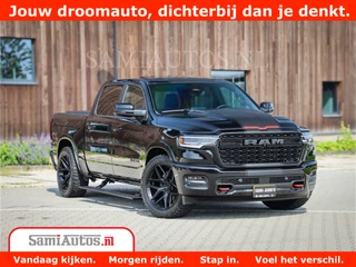 Dodge Ram 1500 Dodge Ram 1500 Limited Night H.O 540HP 706Nm | Massage + Full Option | De Meest Luxe en Volle Pick-Up in zijn Klasse | Comfortabele Dubbele Cabine met Royale 5 Zitplaatsen | BPM vrij | Nu Leverbaar uit Voorraad | Voorraad Nr 2329 - 5135 - afbeelding nr 3