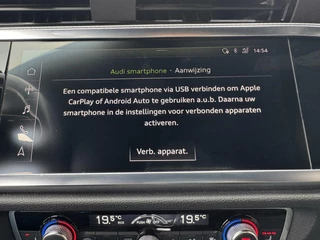 Audi Q3 Audi Q3 35 TFSI 150pk 2 x S Line S-Tronic Dynamic Light LED Keyless Sfeerverlichting CarPlay Leder Stlvw - afbeelding nr 14