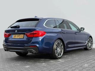 BMW 5 Serie BMW 5-serie Touring 520i 184pk High Executive M-Sport | Panoramadak | Cognac leder | Harman/Kardon | Trekhaak - afbeelding nr 3