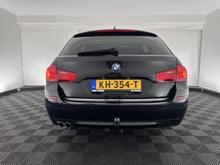 BMW 5 Serie Aut. *PANO | LUXURY-LEATHER | HEAD-UP | BI-XENON | MEMORY-PACK | HIFI-SOUND | HEATED-COMFORT-SEATS | NAVI-FULLMAP | CRUISE | TOWBAR | SHIFT-PADDLES | LANE-ASSIST | ECC | PDC | 18''ALU* - afbeelding nr 5