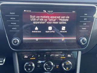 Škoda Superb Navigatie ACC DAB Sportstoelen Elek. Stoel Matrix Beam Stoelverwarming Getint Glas Camera Carplay NL Auto - afbeelding nr 19