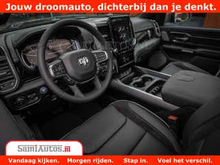 Dodge Ram 1500 Dodge Ram 1500 Laramie Night | Face Lift | 420Pk 636 Nn | Extra Groot Scherm + Passagiers Scherm | Comfortabele Dubbele Cabine met Royale 5 Zitplaatsen | BPM vrij | Nu Leverbaar uit Voorraad | Voorraad Nr  2220 - 5039 - afbeelding nr 18