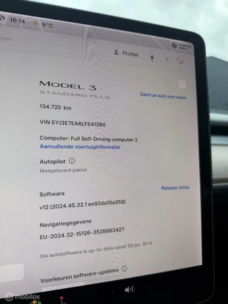 Tesla Model 3 Tesla Model 3 Standard range RWD Plus 60 kWh Pearl AUTOPILOT - afbeelding nr 17