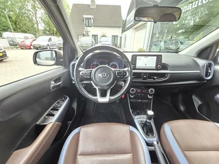 Kia Picanto Kia Picanto 1.0 CVVT Design Edition Brown Pack Clima|Navi|Camera|Leer|Nap!! - afbeelding nr 11