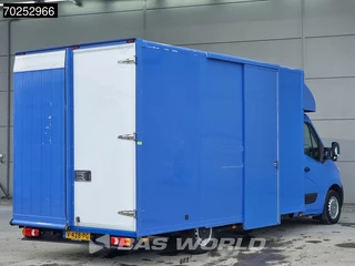 Opel Movano Opel Movano 170PK Bakwagen Luchtvering Airco Cruise Navi Camera Meubelbak Plancher Verkoopwagen Foodtruck Paardenwagen Airco Cruise control - afbeelding nr 5