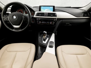 BMW 3 Serie 184Pk Automaat (GROOT NAVI, CLIMATE, GETINT GLAS, LEDEREN SPORTSTOELEN, CRUISE, PARKEERSENSOREN, NIEUWE APK, NIEUWSTAAT) - afbeelding nr 6