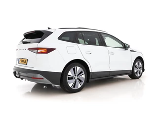 Škoda Enyaq iV (INCL-BTW) *PANO | HEATPUMP | ADAPT.CRUISE | FULL-LED | LEATHER-MICROFIBRE | NAVI-FULLMAP | DIGI-COCKPIT | KEYLESS | CAMERA | SPORT-SEATS | DAB | HEATED-SEATS  | SHIFT-PADDLES | TOWBAR | ... - afbeelding nr 6