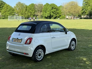 Fiat 500C Fiat 500C Bicolore Nero-Bianco Cabriolet Climate/Cruise - afbeelding nr 9