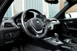 BMW 1 Serie BMW 1 Serie 118i Sport-Line Rijklaarprijs-Garantie Navigatie Led Sport Interieur Airco - afbeelding nr 10