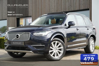 Volvo XC90 Volvo XC90 2.0 T8 Twin Engine AWD Inscription - Dealer onderhouden - Stoelventilatie en verwarming - Semi elektrische trekhaak - Panoramisch schuif/kanteldak - Cruise Control - 4-zone climate control - Head-Up display - Standkachel - - afbeelding nr 1