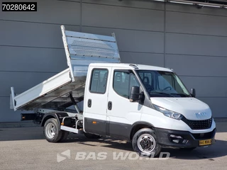 Iveco Daily Iveco Daily 35C14 Kipper Dubbel Cabine Dubbellucht 3,5t Trekhaak Airco Cruise Euro6 Tipper Benne Kieper Airco Dubbel cabine Trekhaak Cruise control - afbeelding nr 3