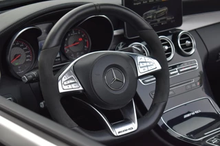 Mercedes-Benz C-Klasse Mercedes-Benz C-klasse Cabrio AMG 63 S HUD Memory Koeling ACC Lane VOLL - afbeelding nr 12