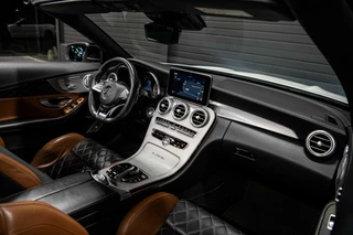 Mercedes-Benz C-Klasse Mercedes C-klasse Cabrio AMG 63 S Edition 1 | Burmester | Performance | Surround View | Designo | 20 inch | - afbeelding nr 8