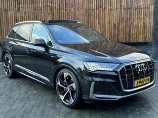 Audi Q7 Audi Q7 55 TFSI e quattro Pro Line S | Panoramadak | Camera rondomzicht | LED verlichting | Keyless pakket | Leer/alcantara bekleding | Voorstoelen verwarmd | 22 inch SQ7 velgen | Getint glas | Dodehoekdetectie - afbeelding nr 36