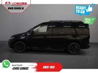 Volkswagen Caddy Volkswagen Caddy Cargo Maxi 2.0 TDI Black Edition 125 pk DSG Aut. BPM VRIJ! Ready2Go Leder/ Adapt. Cruise/ Virtual Cockpit/ Standkachel/ LED/ Stoelverw./ Navi - afbeelding nr 9