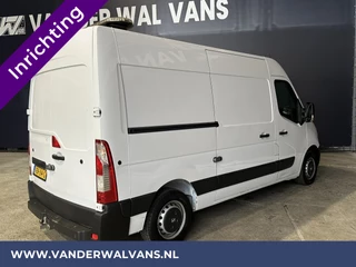 Opel Movano Opel Movano 2.3 CDTI 146pk L2H2 Inrichting Euro6 Airco | Camera | Navigatie | Omvormer 3000 Cruiscontrol, 2500kg Trekhaak, Parkeersensoren, Bijrijdersbank - afbeelding nr 13