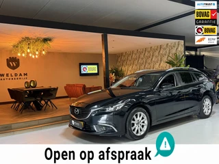 Mazda 6 Sportbreak 2.0 SkyActiv-G 165 Skylease+|Keyless|StoelVW|Navi|Cruise|PDC|LED|17" Velgen|Rijklaar