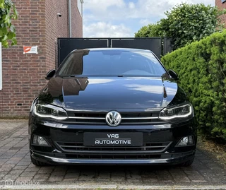 Volkswagen Polo Vw Polo 1.0 TSI DSG Highline Led Virtual Nav Keyless Leder ACC 17 Inch DAB Radio Zwart Hemel - afbeelding nr 5
