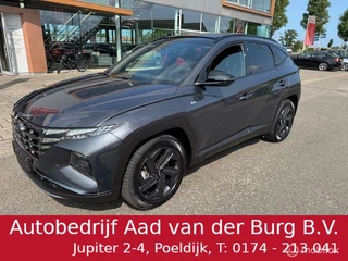 Hyundai Tucson Hyundai Tucson 1.6 T MHEV BlackLine 4WD Automaat , Trekhaak 1.650kg Trekgewicht ,  Panorama Dak , Stoel & Stuur verwarming ,  Navigatie & Camera , Parkeerhulp voor & achter, Keyless entry , Electr Achter klep , IQ telefoonlader - afbeelding nr 1