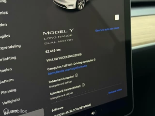 Tesla Model Y Tesla Model Y Long Range AWD 75 kWh 2022 Enhanched Autopilot - afbeelding nr 8