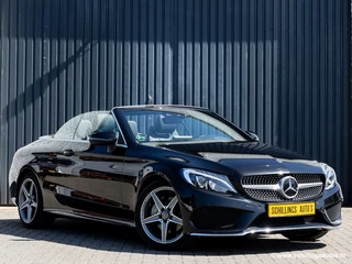 Mercedes-Benz C-Klasse Mercedes-Benz C-Klasse C200 Cabrio AMG-Line Automaat 60.000km Camera Navi Burmester Airscarf Head-up - afbeelding nr 3