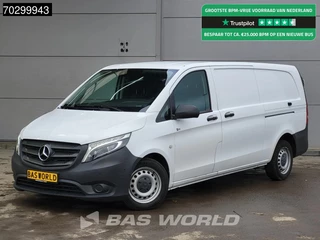 Mercedes-Benz Vito 111 L3H1 LED Airco Cruise Camera Parkeersensoren v+a Euro6 L3 Long Airco Cruise control