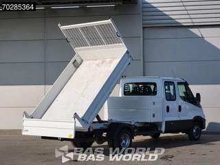 Iveco Daily Iveco Daily 35C16 3.0L Special Edition Open Laadbak met Kist Dubbel Cabine Dubbellucht 3,5t Trekhaak Airco Cruise Euro6 Pritsche Pickup Open Box 2m3 Airco Trekhaak Cruise control - afbeelding nr 3