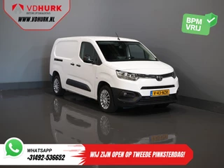 Toyota ProAce CITY 1.5 130 pk Aut. L2 2x Schuifdeur/ 3 Pers./ Carplay/ Standkachel/ Airco/ Camera/ Cruise/ PDC