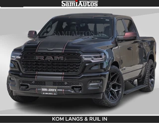 Dodge Ram Pick-Up Limited 540 PK | HUD | LUCHTVERING | MASSAGE | PASSAGIERSSCHERM | De Meest Luxe en Volle in zijn Klasse |