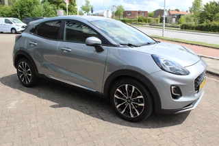 Ford Puma Ford Puma 1.0-125pk EcoBoost Mild-Hybrid Titanium X. Garantie t/m 07-03-2028 ! Slechts 7.400km ! Cruise cntrl, climate cntrl, stoel-, stuur- en voorraamverw., draadloos opladen telefoon, trekhaak afneembaar, navigatie, telefoonvoorb., LM wielen, B&O soundsyst., digitaal dashboard etc. - afbeelding nr 44