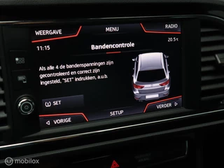 SEAT Leon Seat Leon ST TSI 110 PK H6 FR Style Intense Navigatie Clima DonkerGlas Zwarte Hemel Parkeersensoren - afbeelding nr 20