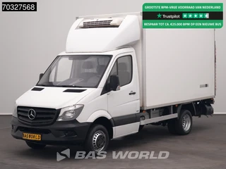 Mercedes-Benz Sprinter 516 CDI Laadklep Zijdeur FRC Koelwagen Thermo King V-300 MAX 230v Stekker Dubbellucht Airco Cruise Euro6 Bakwagen Gekoeld Kühl Kühler Kühlkoffer Kühlwagen Airco Cruise control