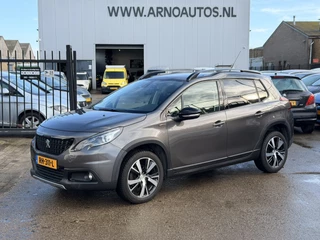 Peugeot 2008 1.2 PureTech GT-line 111 PK, 90.144 KM NAP, 1E EIGENAAR, AIRCO(CLIMA), CRUISE CONTROL, PARKEERSENSOREN, LEDER-/STOF INTERIEUR, GROOT NAVI-BLUETOOTH-MULTIMEDIASYSTEEM, 4X ELEK-RAMEN, ISOFIX, AIRBAGS, CENT-VERGRENDELING, LM-VELGEN, DAKRAILS, LED VERLICHTING