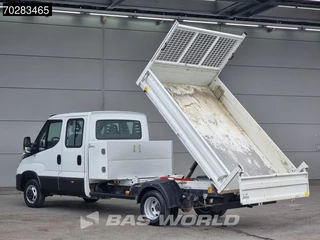 Iveco Daily Iveco Daily 35C16 3.0L Kipper met Kist Dubbel Cabine Dubbellucht 3,5t Trekhaak Navi Airco Cruise Camera Euro6 Kieper Tipper Benne 2m3 Airco Trekhaak Cruise control - afbeelding nr 2