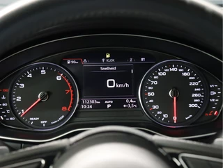 Audi A5 [ADAPTIVE CRUISE CONTROL, VLAK STUUR, LEDER, SENSOREN V+A, STOELVERWARMING, VOL LEDER, TREKHAAK, ELEKTRISCHE ACHTERKLEP, NAVIGATIE, NIEUWSTAAT] - afbeelding nr 11