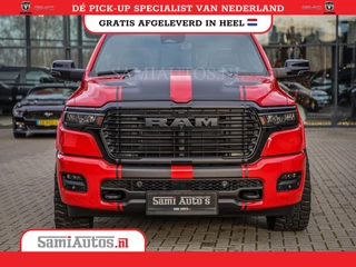 Dodge Ram Pick-Up DUBBELE CABINE | PICK UP | 5 PERSOONS | DC | GRIJSKENTEKEN | PR4 FLAME RED | VOORRAAD NR 2226 - 4993 - afbeelding nr 2