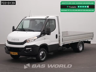 Iveco Daily 35C18 3.0L Automaat Dubbellucht Open Laadbak 180PK Airco Cruise 3,5t Trekgewicht Euro6 Pritsche Pickup Open Box Airco Cruise control