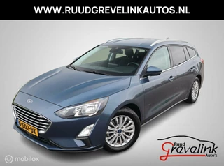 Ford Focus Ford Focus Wagon 125 PK H6 Titanium Navigatie DonkerGlas Trekhaak Chroom Clima Pdc V+A - afbeelding nr 1