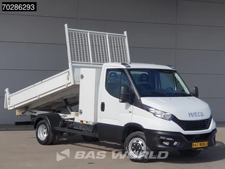 Iveco Daily Iveco Daily 35C16 3.0L Open Laadbak met Kist Dubbellucht 3,5t Trekhaak Airco Cruise Euro6 Pritsche Pickup Open Box 2m3 Airco Trekhaak Cruise control - afbeelding nr 3